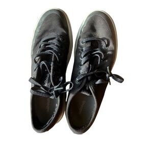 Allbirds canvas Piper Sneaker Mens 11 Black, sustainable FSC certified